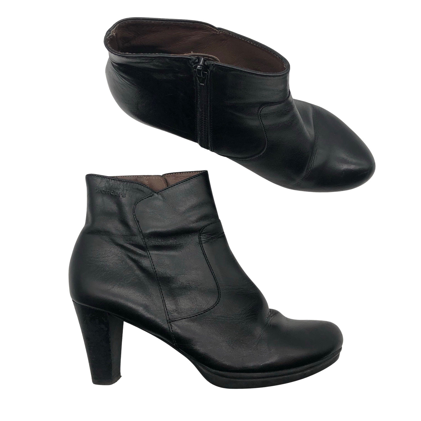 Unisex Wonders - Poolsaapad, suurus 40 - Must (1)