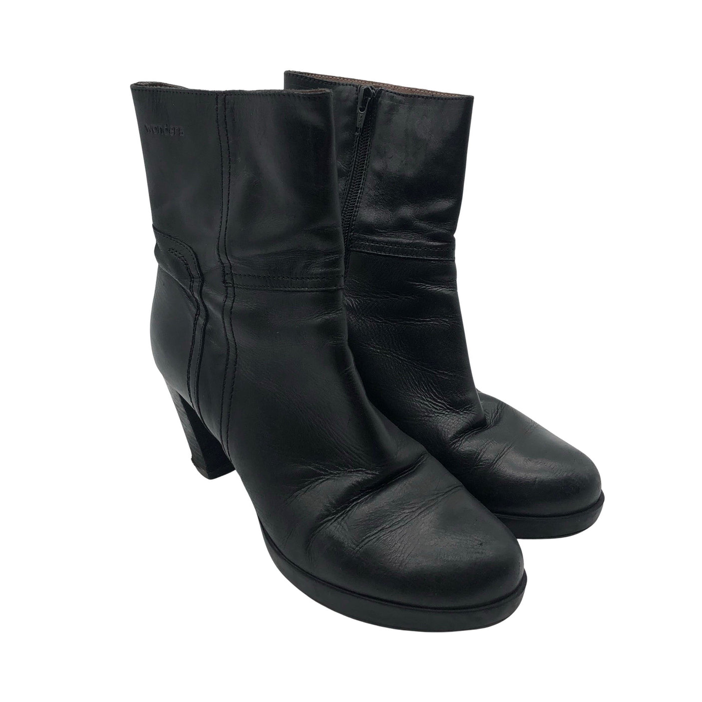 Unisex Wonders - Poolsaapad, suurus 40 - Must (2)