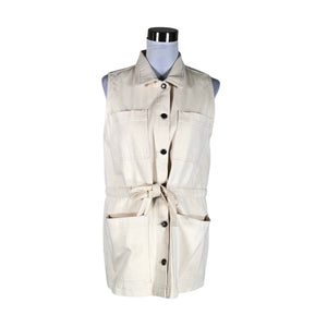 Unisex Nanso - Teksavest, suurus 38 - Beige (1)