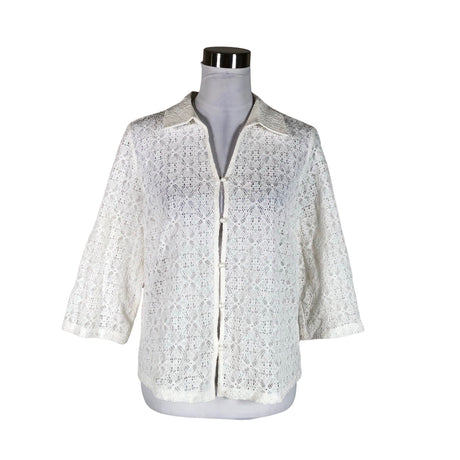 Unisex Cream - Kardigan, suurus 38 - Valge ()