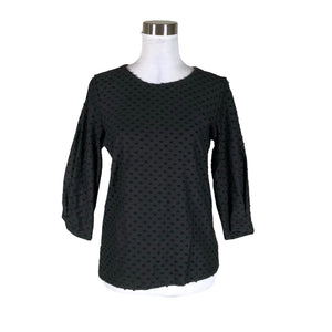 Unisex Aarrelabel - Trikotaažist pluus, suurus 36 - Must (1)