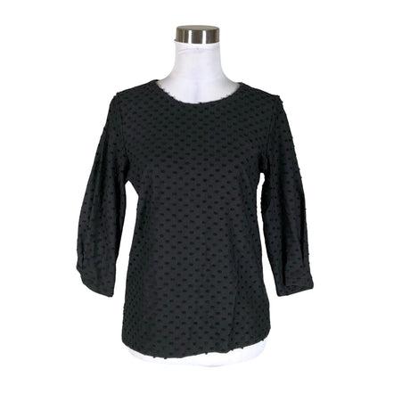 Unisex Aarrelabel - Trikotaažist pluus, suurus 36 - Must ()