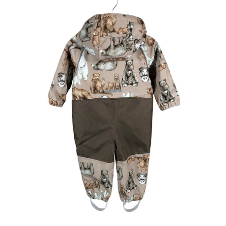 Unisex Name It - Softshell kombinesoon, suurus 74 - 80 - Pruun (2)
