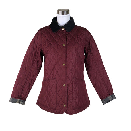 Unisex Barbour - Tepitud jope, suurus 38 - Veinipunane ()