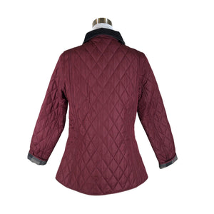 Unisex Barbour - Tepitud jope, suurus 38 - Veinipunane (2)