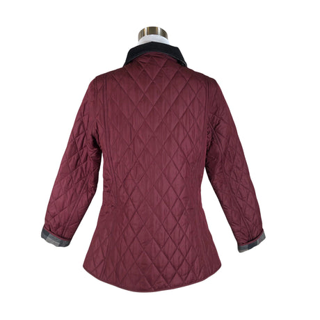 Unisex Barbour - Tepitud jope, suurus 38 - Veinipunane (2)