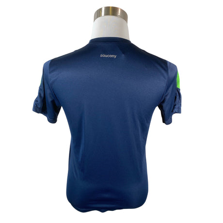 Unisex Saucony - Spordisärk, lühikesed käised, suurus S - Sinine (2)