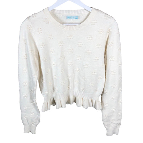 Unisex Abel & Lula - Kampsun, suurus 152 - 158 - Valge ()