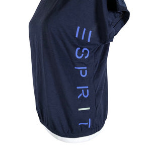 Unisex Esprit - Spordisärk, lühikesed käised, suurus 38 - Sinine (2)