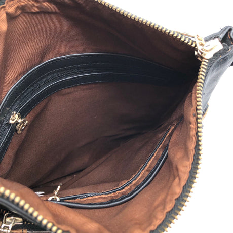 Unisex Desigual - Õlakott, suurus Midi - Must (2)