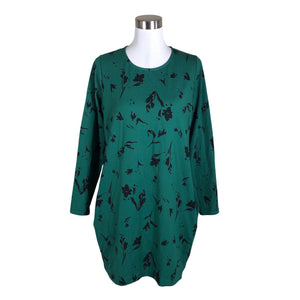 Unisex NOSH - Trikotaažist tuunika, suurus 38 - Roheline (1)