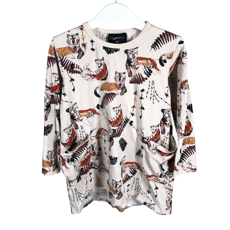 Unisex Aarrelabel - Trikotaažist pluus, suurus 110 - 116 - Beige ()