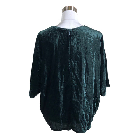 Unisex Samsoe&Samsoe - Lühikeste käistega pluus, suurus 38 - Roheline (2)