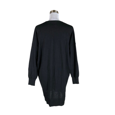 Unisex Aarrelabel - Kootud kleit, suurus 36 - Must (2)