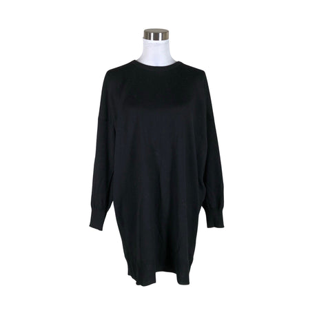 Unisex Aarrelabel - Kootud kleit, suurus 36 - Must ()