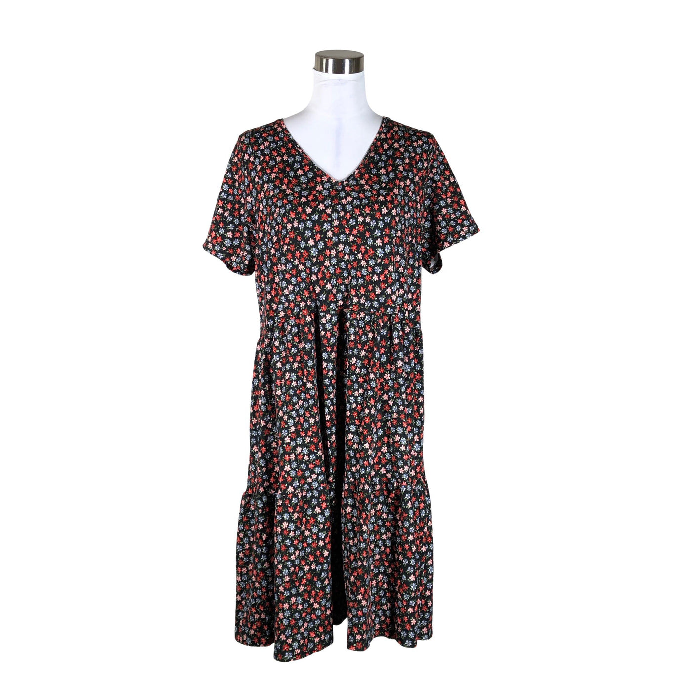 Unisex Riva Clothing - Trikotaažist kleit, suurus 38 - Must (1)