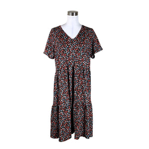 Unisex Riva Clothing - Trikotaažist kleit, suurus 38 - Must (1)