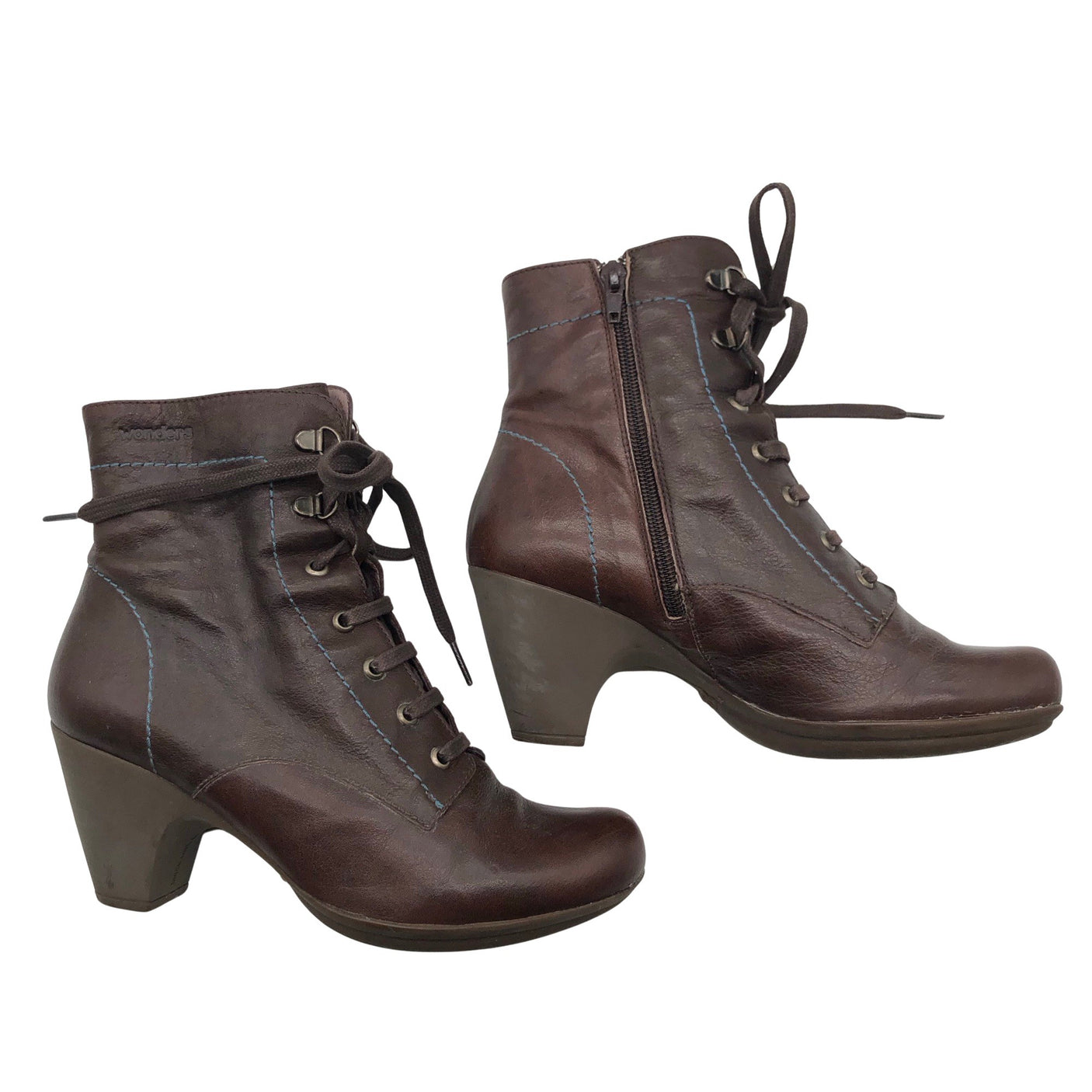 Unisex Wonders - Poolsaapad, suurus 39 - Pruun (1)