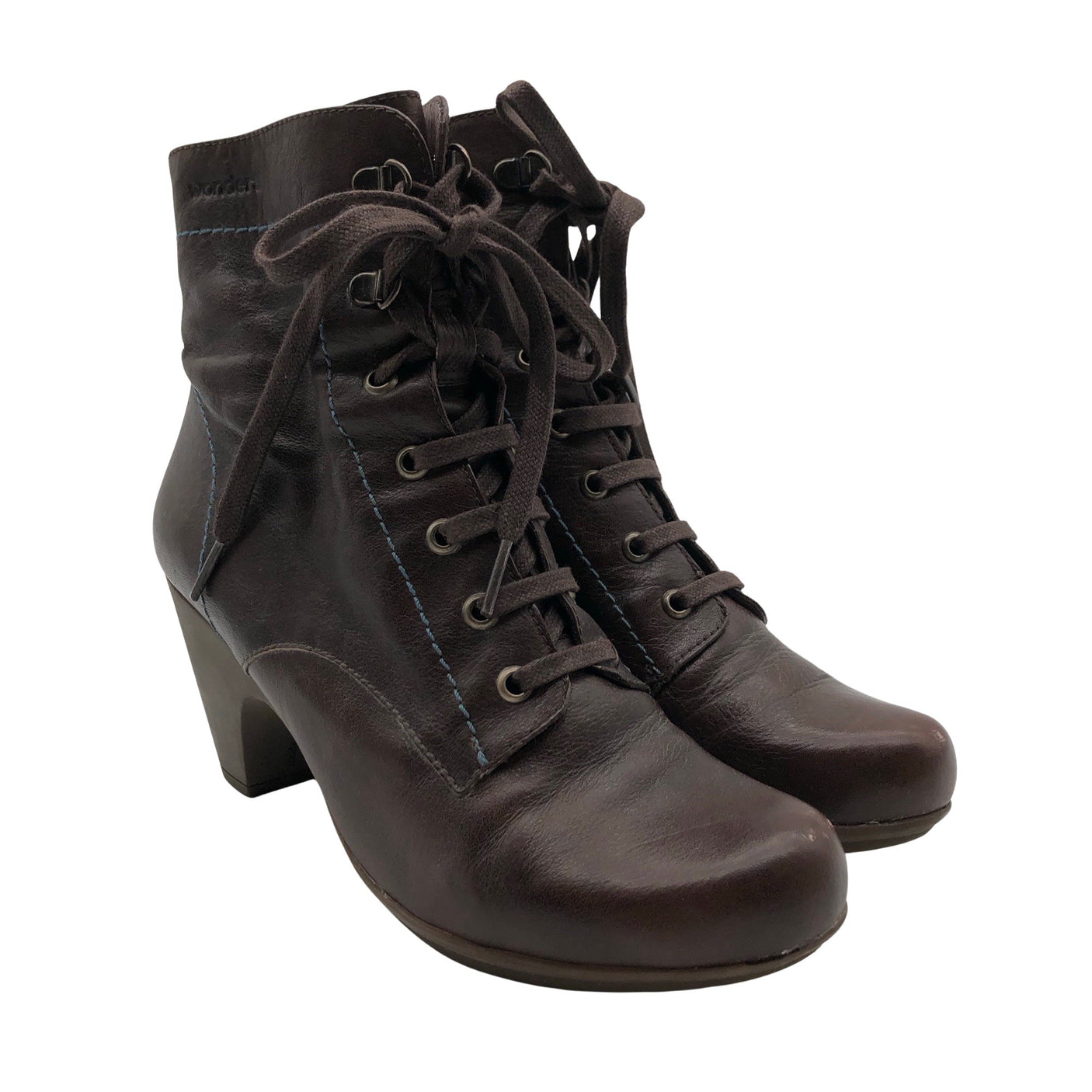 Unisex Wonders - Poolsaapad, suurus 39 - Pruun (2)