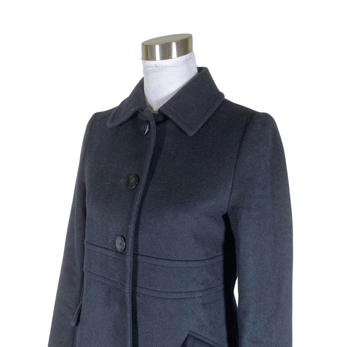 Unisex Hugo Boss - Villane mantel, suurus 34 - Sinine (3)
