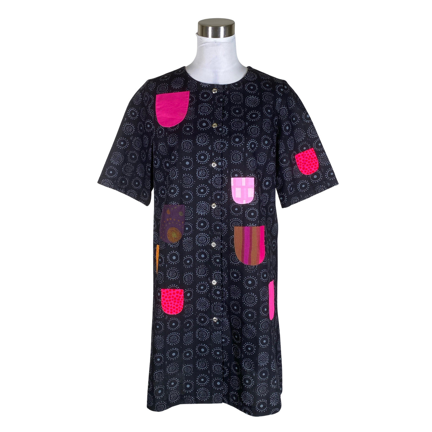 Unisex Marimekko - Mitteveniv kleit, suurus 36 - Must (1)
