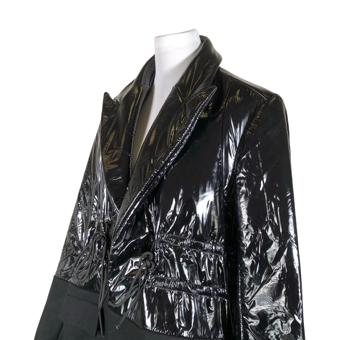 Unisex Rolf Ekroth - Villane mantel, suurus 38 - Must (3)
