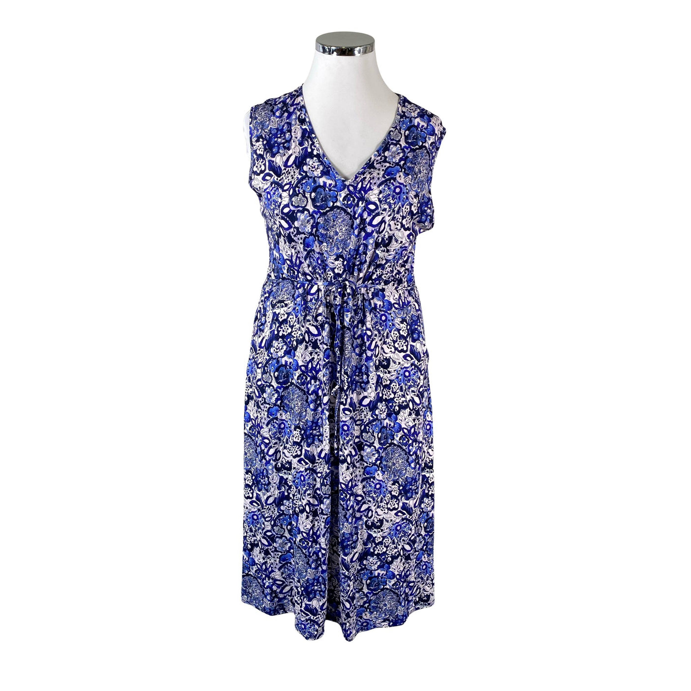 Unisex Nanso - Trikotaažist kleit, suurus 48 - Sinine (1)