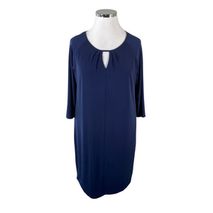 Unisex Esprit - Trikotaažist kleit, suurus 42 - Sinine (1)