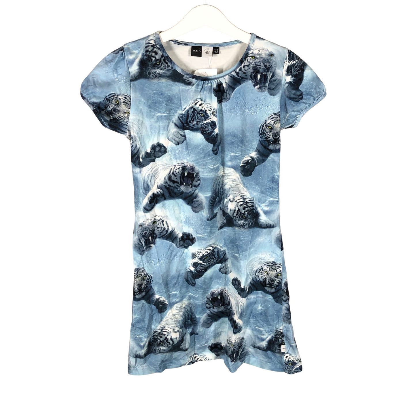 Unisex Molo Kids - Trikotaažist kleit, suurus 146 - 152 - Helesinine (1)