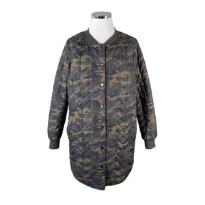 Unisex Zizzi - Tepitud jope, suurus 44 - Roheline (1)