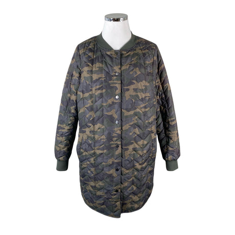 Unisex Zizzi - Tepitud jope, suurus 44 - Roheline ()