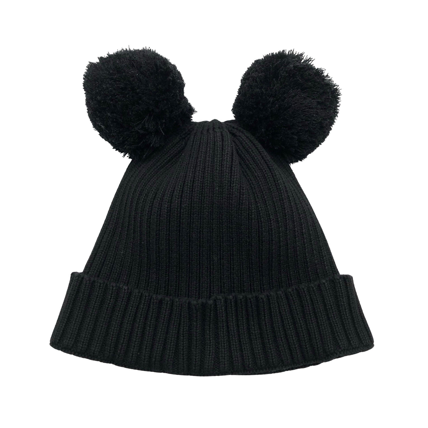 Unisex Mini Rodini - Õhuke müts, suurus 50 - 52 cm - Must (1)