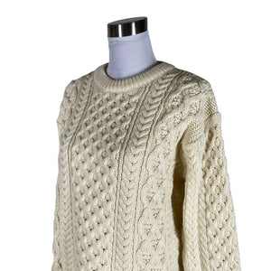 Unisex IrelandsEye - Kampsun, suurus 40 - Looduslik valge (3)