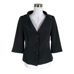 Unisex Muotikuu - Jakk, suurus 38 - Must (1)