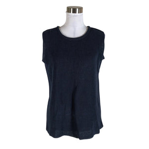 Unisex Gauhar - Kootud vest, suurus 34 - Sinine (1)