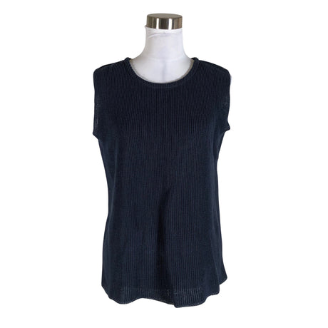 Unisex Gauhar - Kootud vest, suurus 34 - Sinine ()