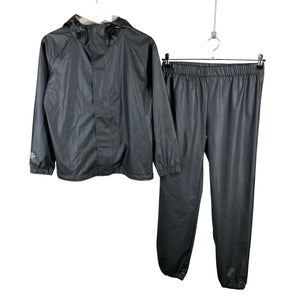 Unisex Neomondo - Vihmariided, suurus 158 - 164 - Must (1)