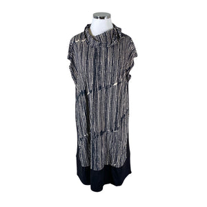 Unisex Nanso - Trikotaažist kleit, suurus 48 - Must (1)