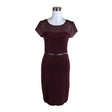Unisex s.Oliver - Trikotaažist kleit, suurus 38 - Veinipunane ()
