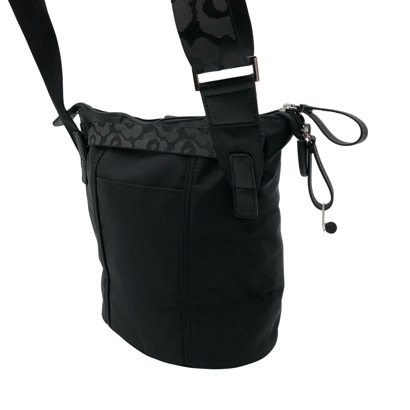 Unisex Marimekko - Õlakott, suurus Midi - Must (2)