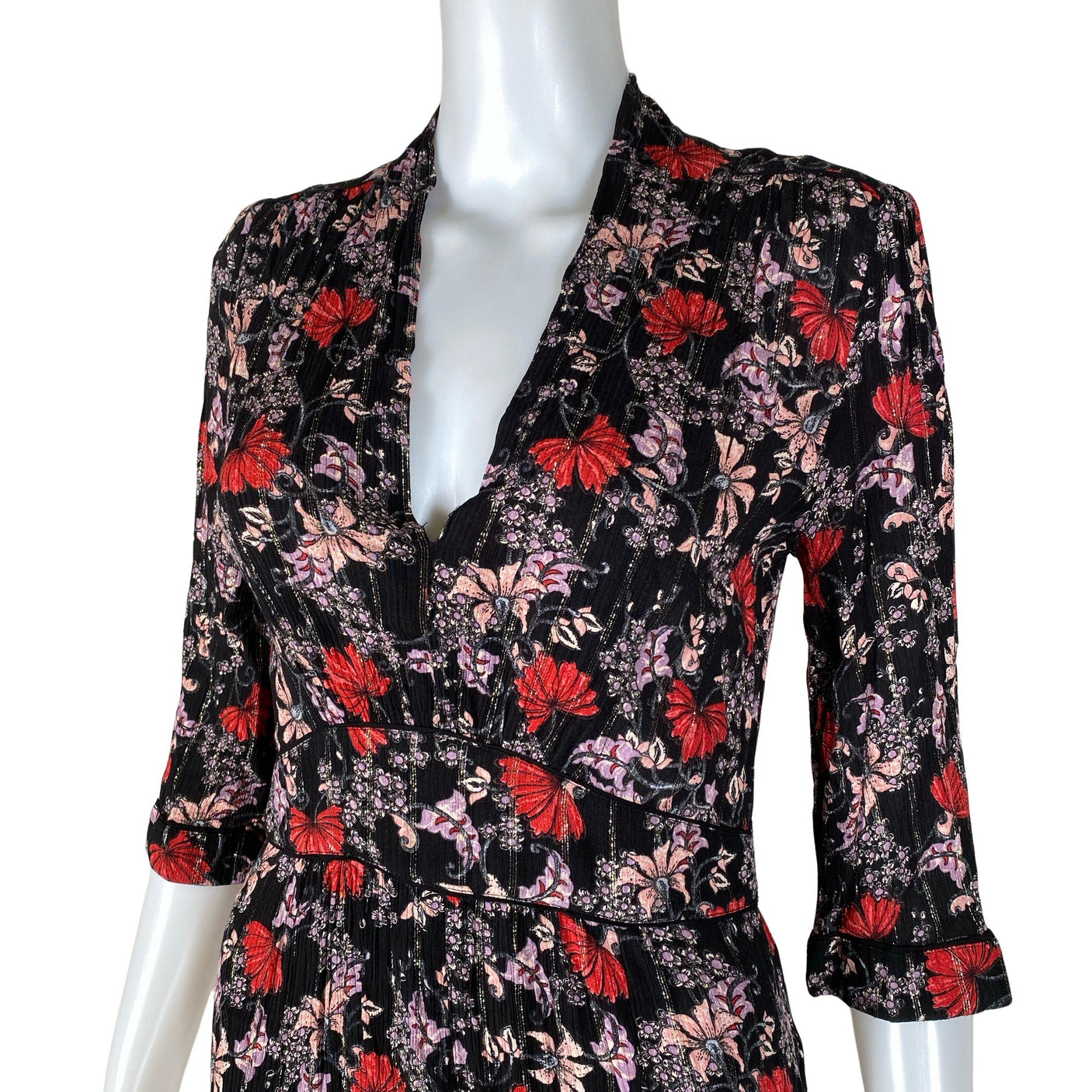 Unisex ba&sh - Õhuke kleit, suurus 36 - Must (3)