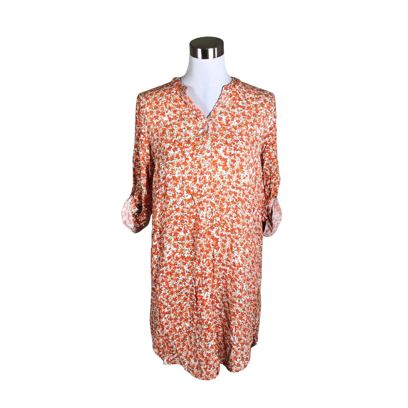 Unisex Kaffe - Õhuke tuunika, suurus 38 - Oranž (1)