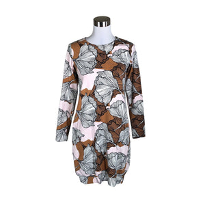 Unisex NOSH - Trikotaažist tuunika, suurus 36 - Pruun (1)
