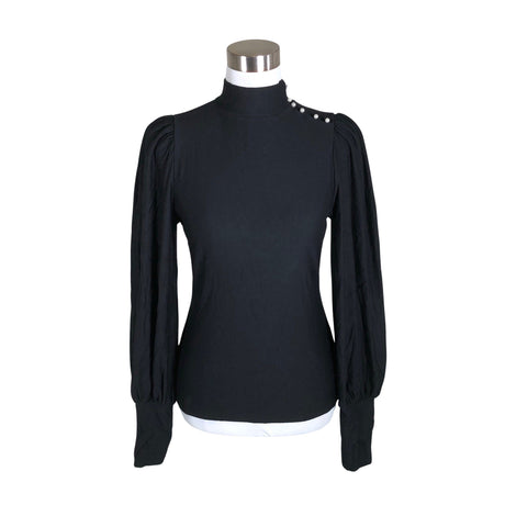 Unisex Gestuz - Trikotaažist pluus, suurus 34 - Must ()