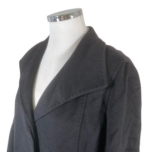 Unisex Cinzia Rocca - Villane mantel, suurus 44 - Must (3)