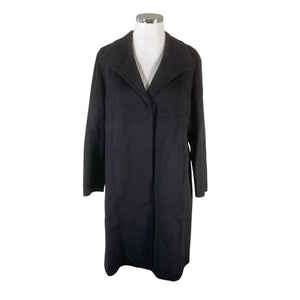 Unisex Cinzia Rocca - Villane mantel, suurus 44 - Must (1)