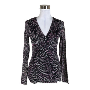 Unisex Esprit - Trikotaažist pluus, suurus 38 - Must (1)