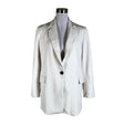 Unisex Massimo Dutti - Dressikangast jakk, suurus 38 - Looduslik valge ()