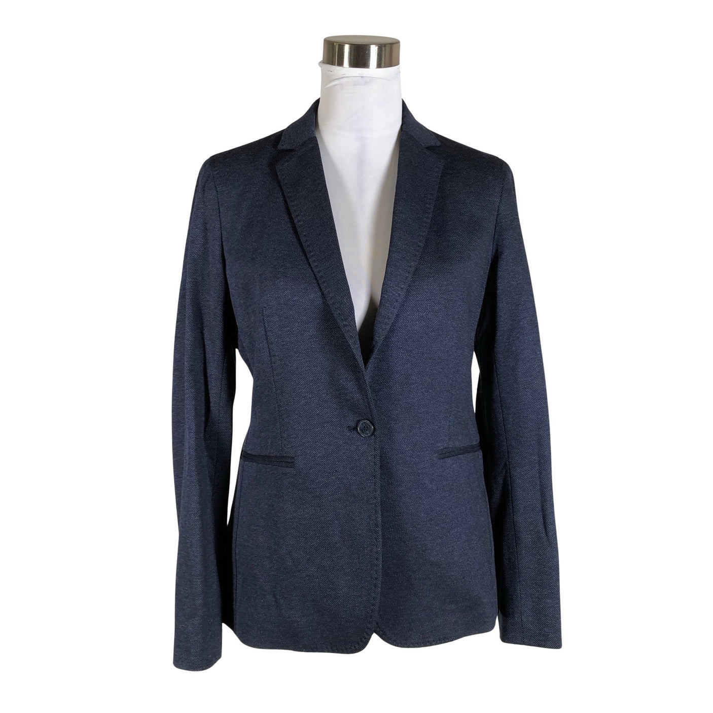 Unisex Massimo Dutti - Dressikangast jakk, suurus 38 - Sinine (1)