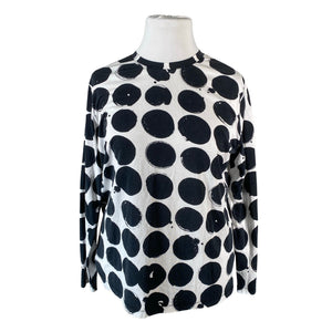 Unisex Marimekko - Trikotaažist pluus, suurus 44 - Must (1)